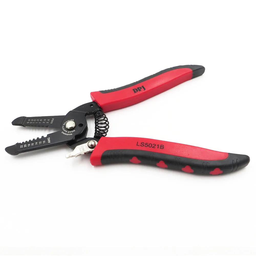 10-22awg 5 в 1 precision cable cutter/stripper многофункциональный инструмент Резка зачистки 0,6-2.6mm2 Электрический провод