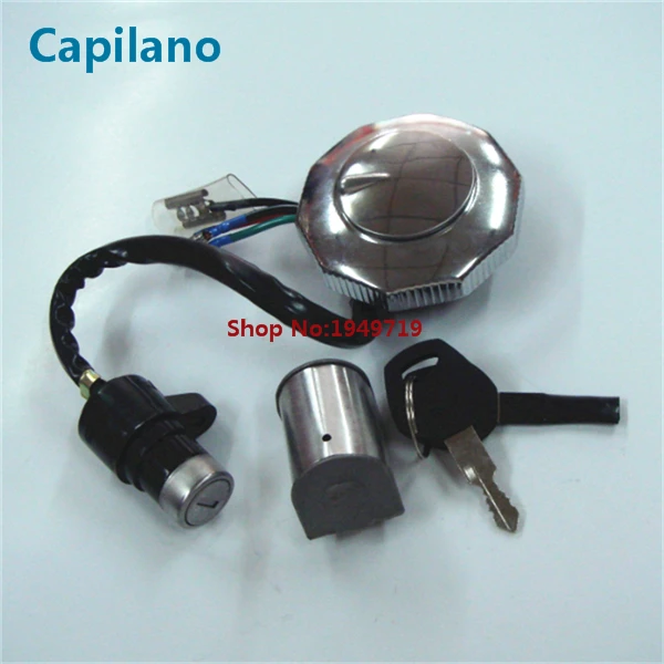 Motorcycle Scooter Ignition Switch Lock Set Electric Power Door Lock