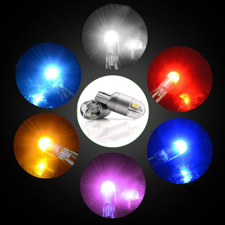 YSY, 50 шт в наборе, T10 W5W 2 SMD 3030 светодиодный автомобильный габаритный фонарь габаритного фонаря 168 WY5W 2SMD светодиодный авто лампы с плоским цоколем белый красные, синие желтый