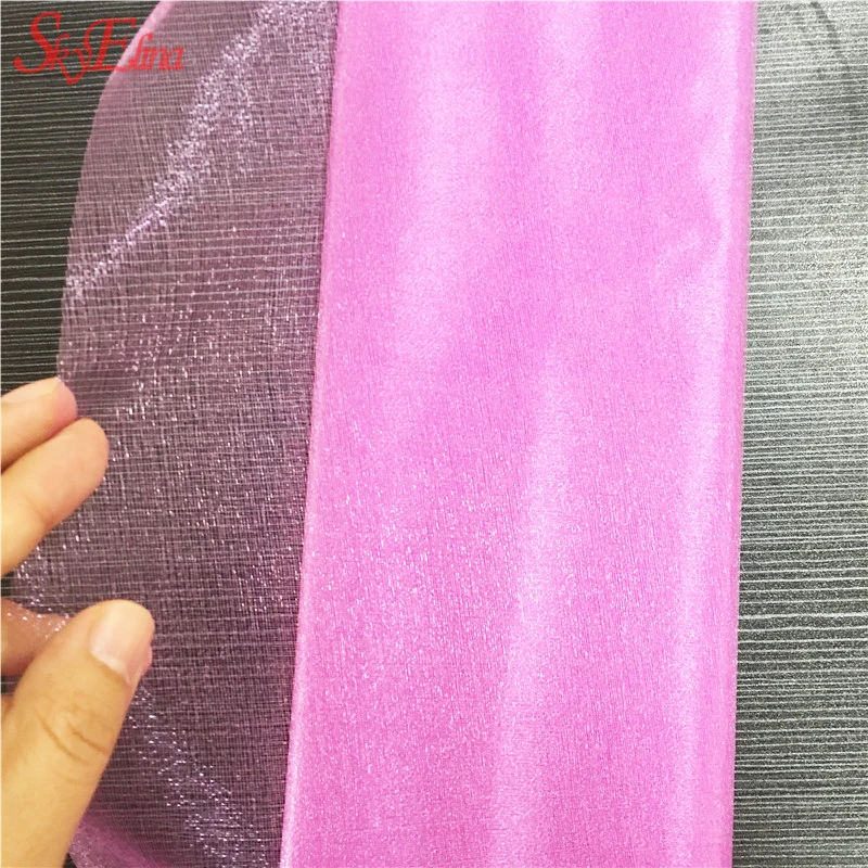 48CMx5M Wedding Decoration Tulle curtains Fabric Spool Home Decor Tulle Tutu Dress Silk Organza DIY Party Supplies5zSH015 (22)