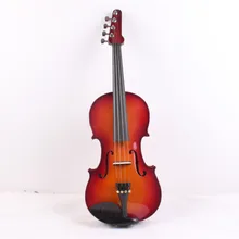 Новая электрическая акустическая скрипка 4 Строка твердой древесины 4/4 мощный звук Yinfente#1