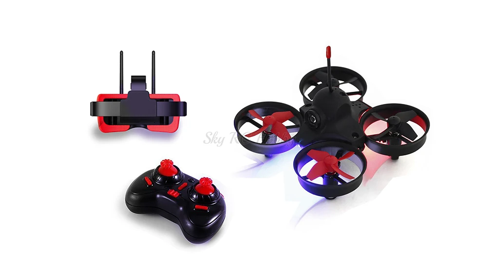 Micro FPV RC Racing Quadcopter Toys With 5.8G S2 800TVL 40CH Camera With 3Inch FB-009 FPV Goggles VR Headset Helicopter Drone (2)