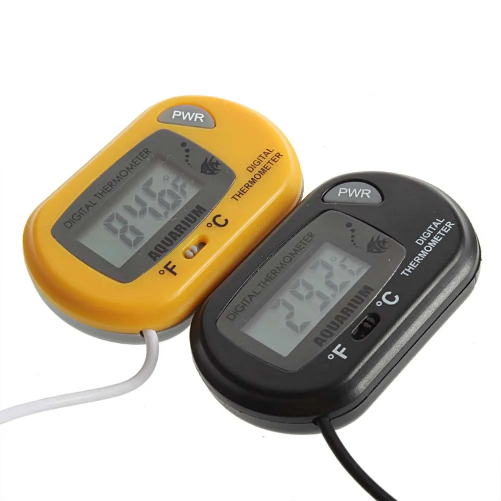 

New arrival digital LCD Temperature TEMP Tester Marine Vivarium Thermometer Monitor For Aquarium Fish Tank with Suction Cup