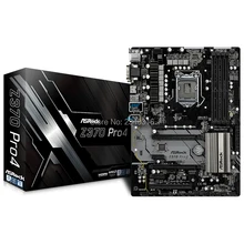 Новинка для ASRock Z370 Pro4 использоваться для настольных ПК 1151 материнская плата Z370 гнездо LGA1151 DDR4 SATA3 USB3.0 M.2