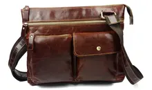 Maxdo Vintage Real Genuine Leather Cowhide Men Messenger Bags #M8673
