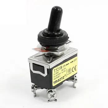 

DPST Self Locking ON/OFF 2 Position Toggle Switch 380V 15A w Cover