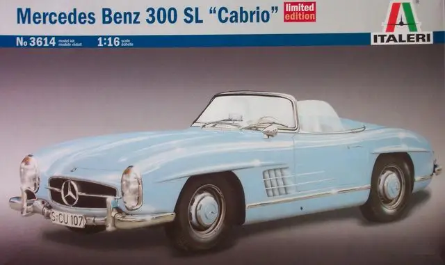 Italeri Model kit 3614 1 24 Mercedes SL300 Cabriolet
