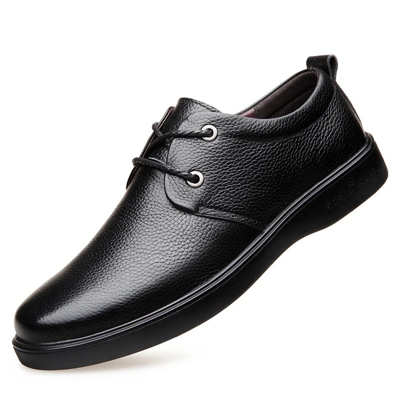 Г., новые мужские туфли из натуральной кожи черные мягкие мужские модельные туфли брендовые весенние мягкие офисные мужские туфли из воловьей кожи