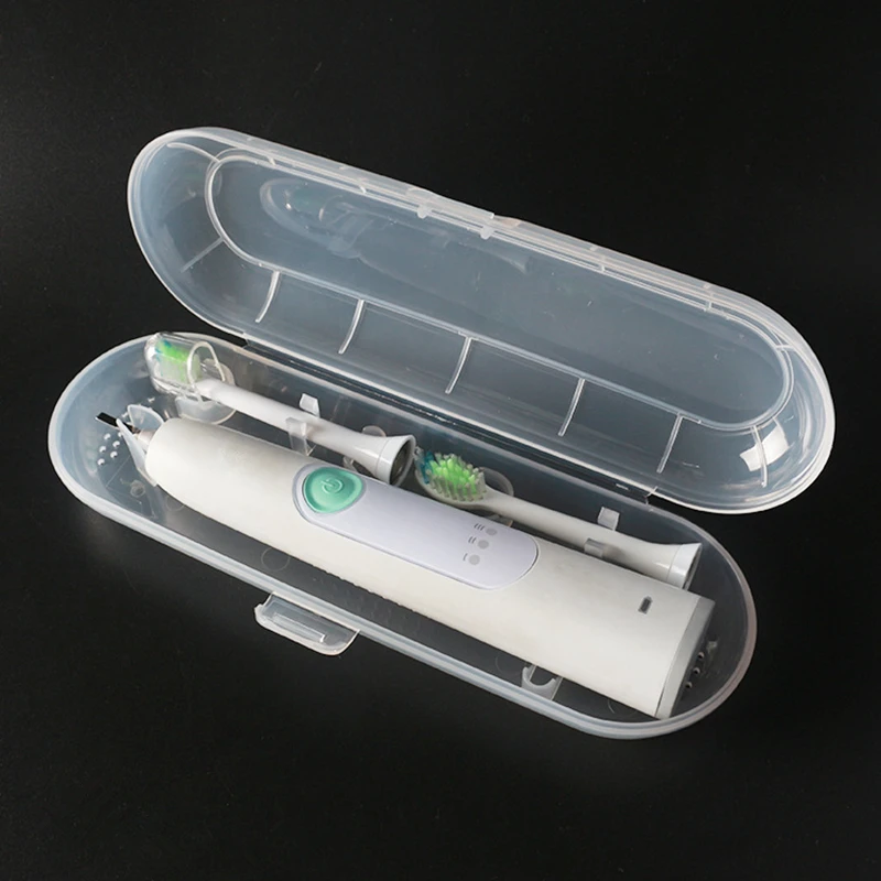 

1PC Portable Electric Toothbrush Holder Bathroom Accessories Toothbrush Case Holder Travel Protect Cover Storage Box For Oral B