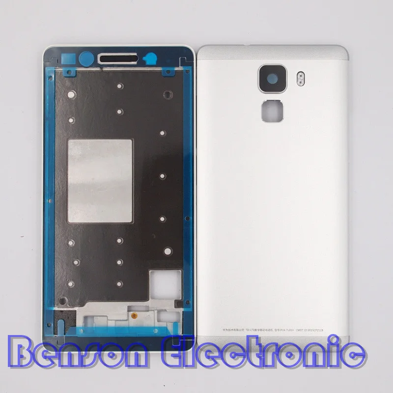 bilder für Baansam neue lcd halter frontrahmen batterie rückseitige abdeckung für huawei honor 7 gehäuse case mit 3 m klebstoff + power volumen tasten bilder für Baansam neue lcd halter frontrahmen batterie rückseitige abdeckung für huawei honor 7 gehäuse case mit 3 m klebstoff + power volumen tasten