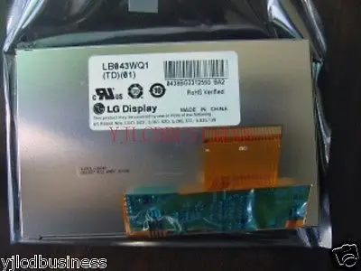 

DHL/EMS 2 LOTS LB043wq1-TD01 LG-for Original TFT 15" 1024*768 lcd panel -e2