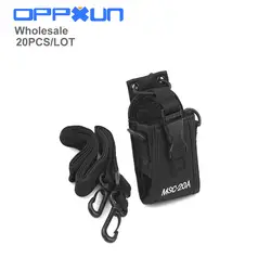 OPPXUN иди и болтай walkie talkie чехол MSC-20A держатель сумка для Kenwood Baofeng UV-5R UV-5RA UV-5RB UV-5RC UV-B5 UV-B6 BF-888S Радио Чехол