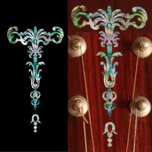 Инкрустация Стикеры наклейка гитары бабки в ушка тема в неоготическом стиле фонарь, смешанные или белый Цвет