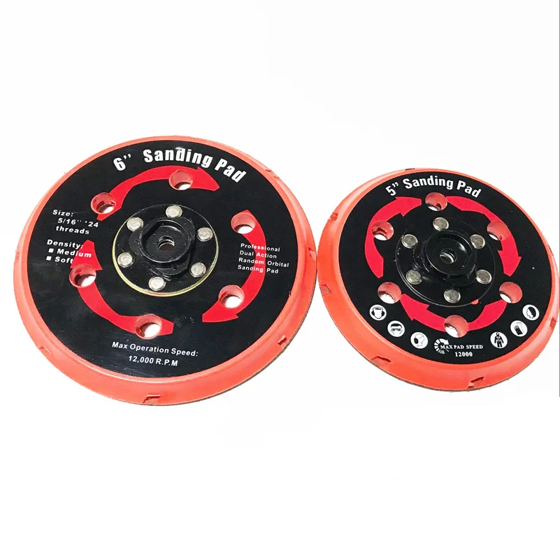 

5 inch professional dual action random orbital sanding pad
