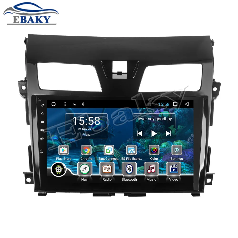 Sale NaviTopia 10.1inch 1GB/2GB RAM Quad Core/Octa Core Android 7.1/8.1 Car DVD Radio for Nissan Teana 2013 2014 2015 2016 GPS/wifi 11