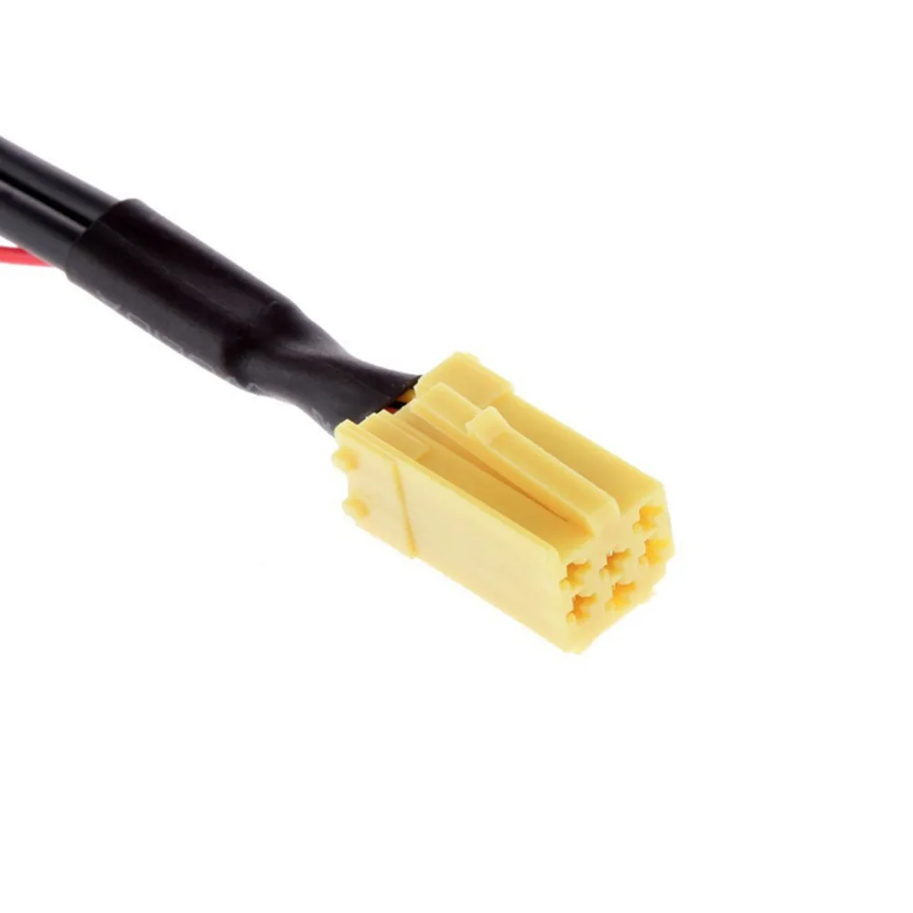 Dewtreetali Mini 6 Pin ISO адаптер Aux линейный выход кабель 4 RCA разъем для VW Seat Skoda VDO Audi Ford сабвуфер