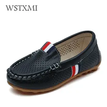

Children Loafers Shoes for Boys Girls Sneakers Toddler Kids Casual Flat Shoes Soft Leather Sports Fashion Breathable Baby Shoes