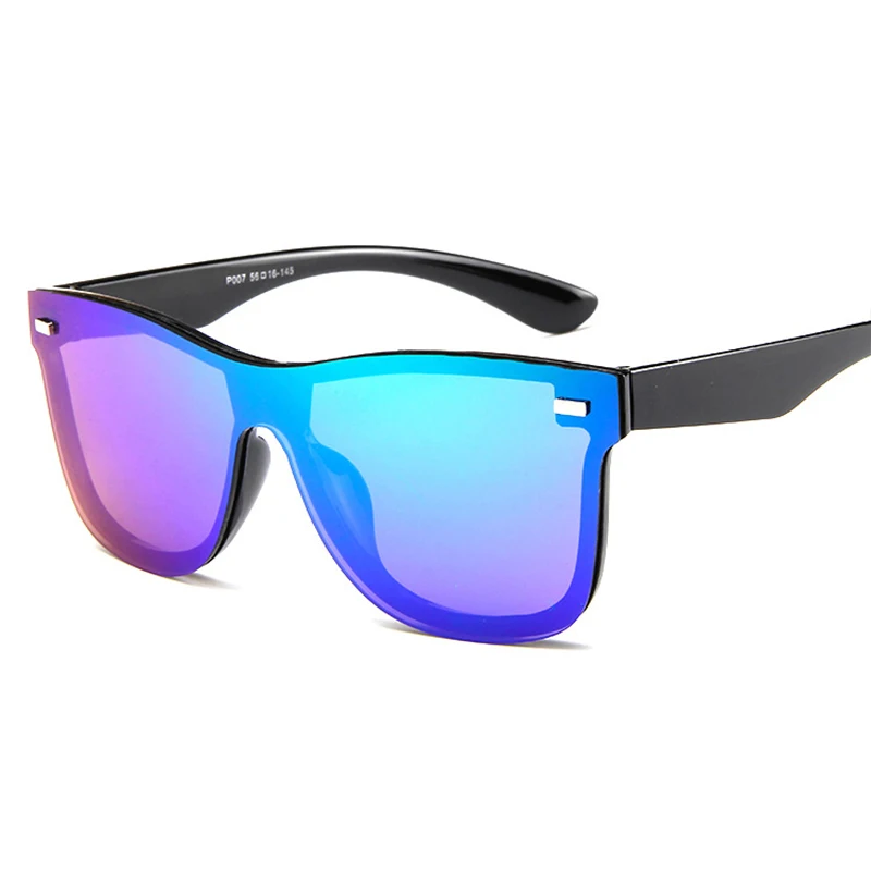 Rimless Sunglasses Women Cat Eye Sun Glasses For Women Brand Designer Fashion Mirrored Oversized Sunglasses UV400