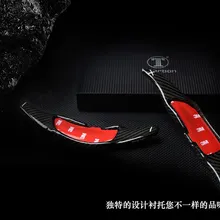 Подходит для Mercedes-Benz A45 C63 G63 SL63 CLS63 C65 63GLA GLA45 GLK углеродного волокна рулевого колеса весла