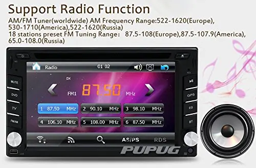 Excellent Wireless Backup Camera included!6.2 Inch Double DIN Car Stereo GPS Navigation in Dash Vehicle Dvd Player Touch Screen Autoradio 5 Excellent Wireless Backup Camera included!6.2 Inch Double DIN Car Stereo GPS Navigation in Dash Vehicle Dvd Player Touch Screen Autoradio 5