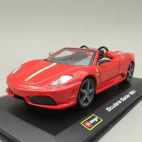1:32 Ferari 16 м красный желтый сплав супер бегущая модель автомобиля Подлинная | Дом и