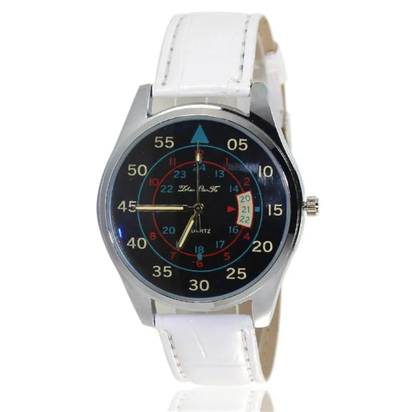 New Listing Men Watch Fashion Male Digital Pattern Leather Band Analog Quartz Vogue Wristwatches Clock Relogio Masculino M09 (8)