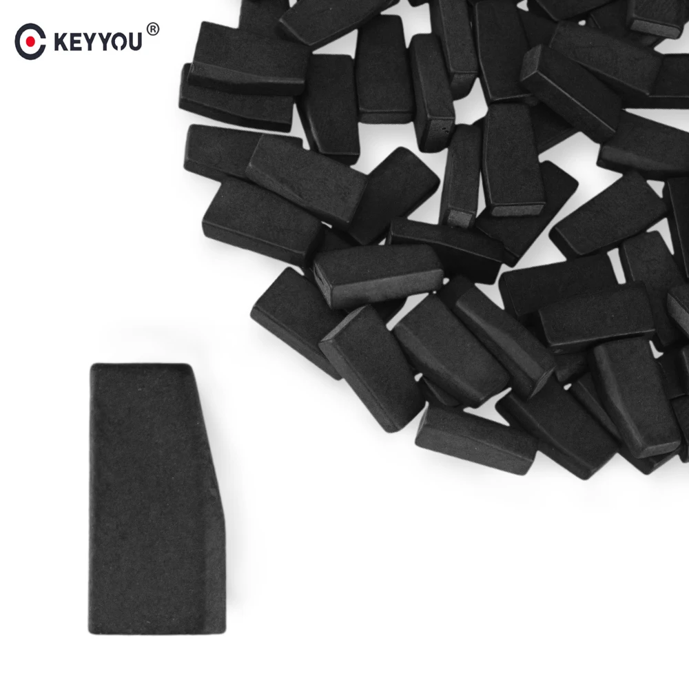 

KEYYOU 10pcs/lot Transponder Key Remote Key Chip ID66 40Bits For Suzuki 4D66 Chip Transponder Virgin Carbon Blank Key