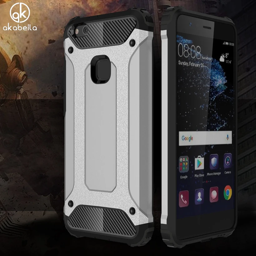 

AKABEILA Phone Case For Huawei P10 Lite Housing Cover LX1/LX1A LX2 LX3 L03T WAS-LX1/LX1A WAS-LX2 WAS-LX3 Armor Hybrid Case Cover