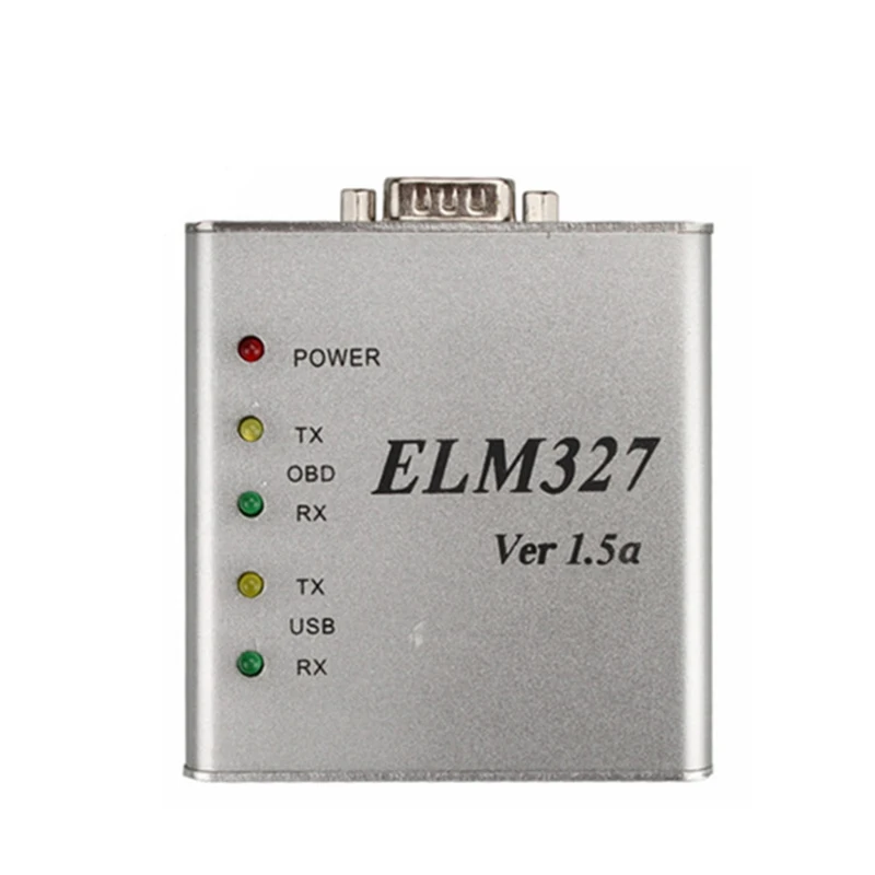 ELM327 V1.5 USB металлический алюминиевый PIC18F2480 и FTDI FT232BL чип OBD2 автоматический диагностический инструмент ELM 327 Al код считыватель сканер V1.5