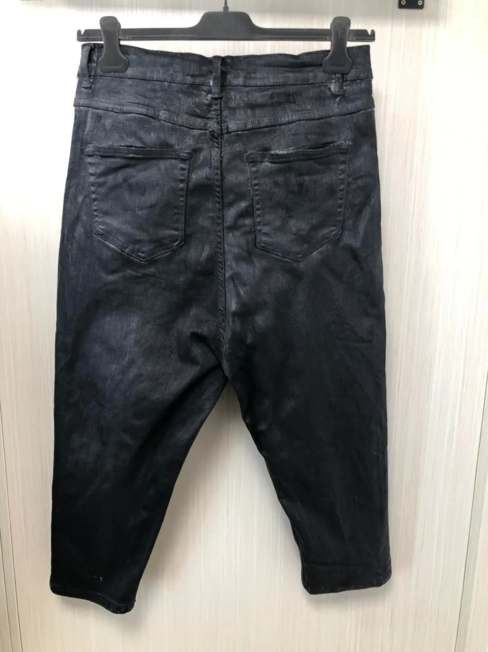 2019ss мужские джинсовые штаны Оуэн готические женские повседневные летние весенние черные джинсовые штаны