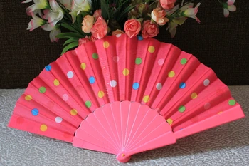 

Free Shipping ON SALES! 50pcs/lot wedding hand fan,assorted colors