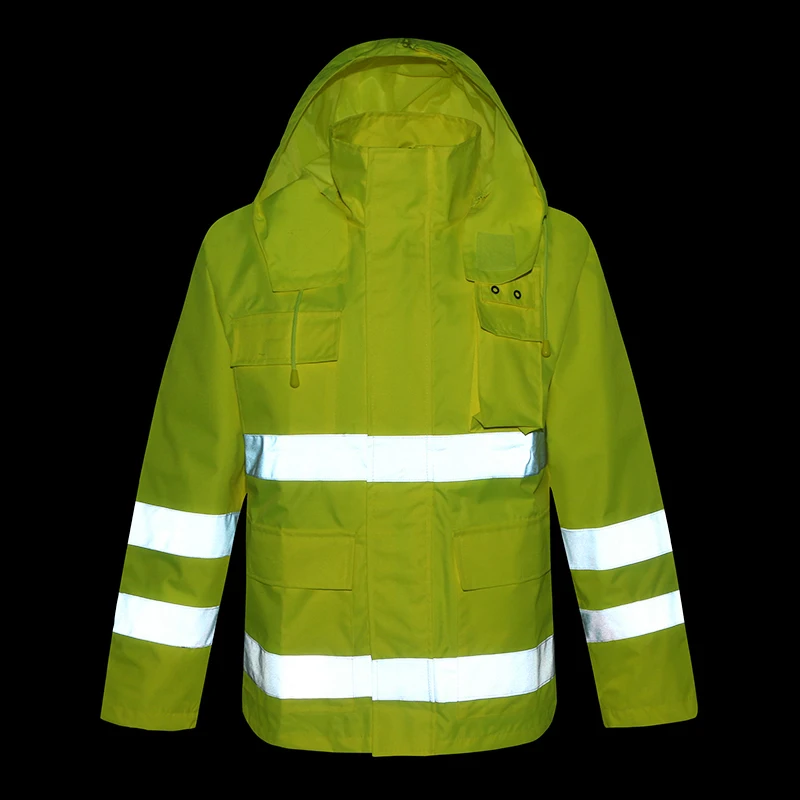 Construction Pants Raincoat Traffic 