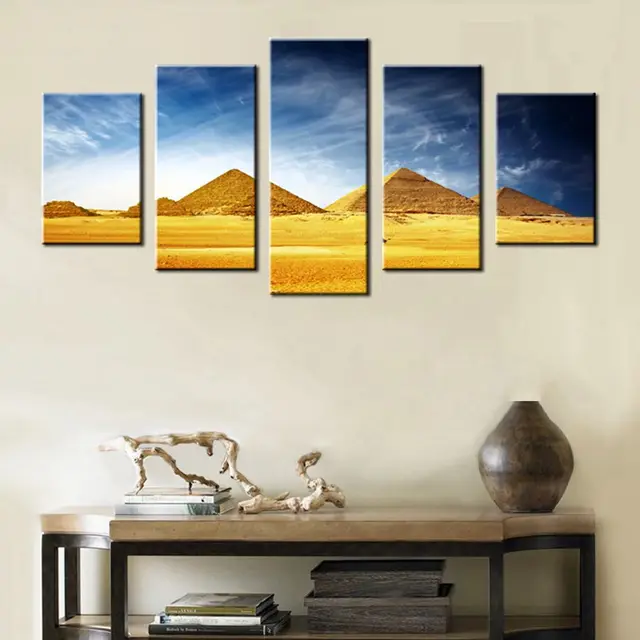 Vintage Home Decor Egyptian Pyramids HD Print Canvas Painting for ... Vintage Home Decor Egyptian Pyramids HD Print Canvas Painting for ...