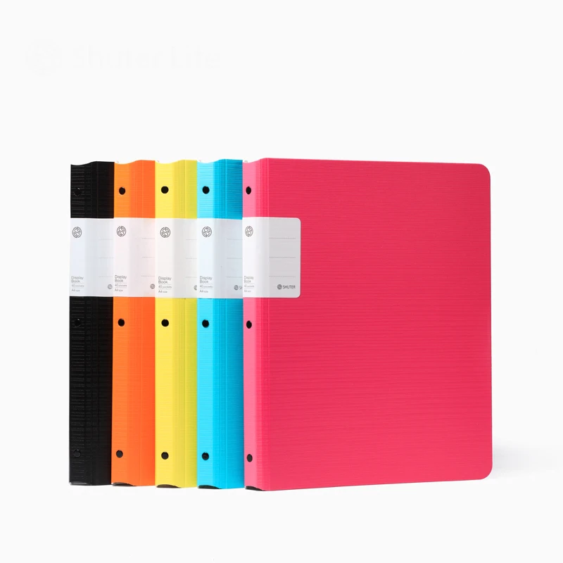 

Rainbow Series A4 Size Professional Presentation Folder File Document Bag 30 40 60 Pockets File Folder Office Supplies 240*310mm