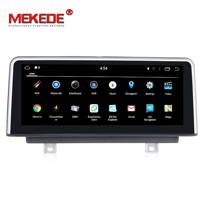 MEKEDE Android 7,1 автомобильный gps-навигатор радио плеер для BMW 3 серии F30/F31/F34 320 4 серии F32/F33/F36 NBT 2G ram 32G rom