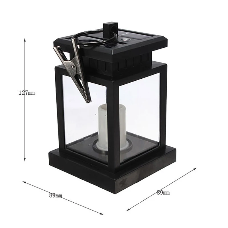 

Retro Warm light Solar Candle Lights Fairy Outdoor Lamps LED Sunlight Powered Waterproof Decorative Lighting lampe solaire