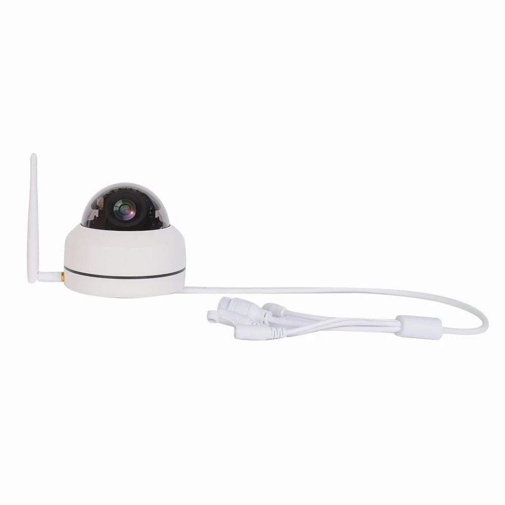 19201080 2MP WiFi PTZ Camera 4XZoom Auto High Resolution Waterproof Wireless  Infrared 1080P IP Dome Camera CamHi APP Indoor 1