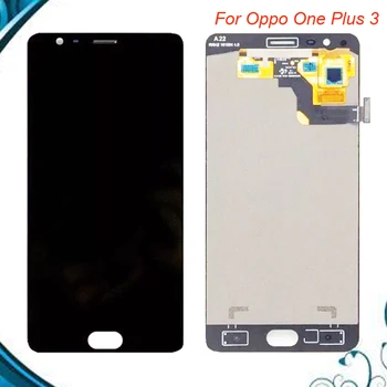 

100% Tested OK Oled For Oppo Oneplus 3 Three A3000 A3003 LCD Display Touch Screen For One plus 3 Digitizer Assembly Black White