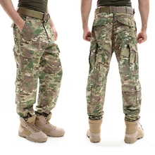 Camouflage Pants Military Tactical Trousers Army Combat Pants Special Forces SWAT Work Pants Men Casual Cargo Sweatpant
