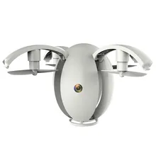 2.4GHZ 4CH 6-Axis Gyro RC Quadcopter Kai Deng K130 ALPHA Folding Transformable Egg Drone RTF With 0.3 Real Time Camera Jun 21