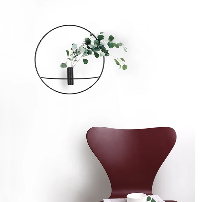 Esculturas De Pared Zyt Plantas Creativas Flores Vela Titulares