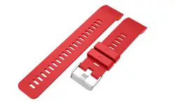 Vibrant Multicolor Smartwatch Wristband Strap - Strap (Red)