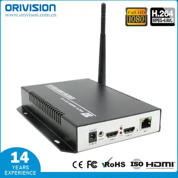 

ZY-EH111W H.264 HDMI Video wifi encoder support local display works with wowza, youtube factory supplier
