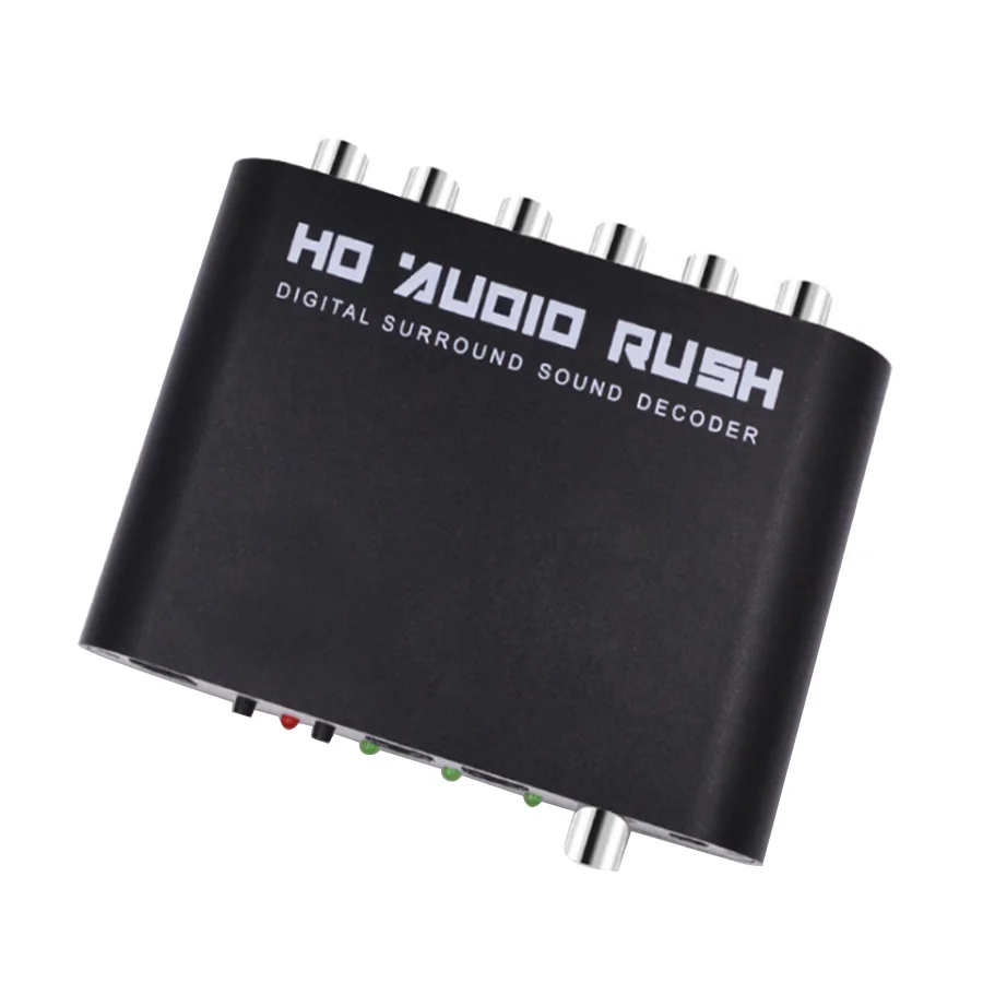 

DTS decoder 5.1 channel Dolby decoding digital audio converter SPDIF input to 5.1 channel(US PLUG)