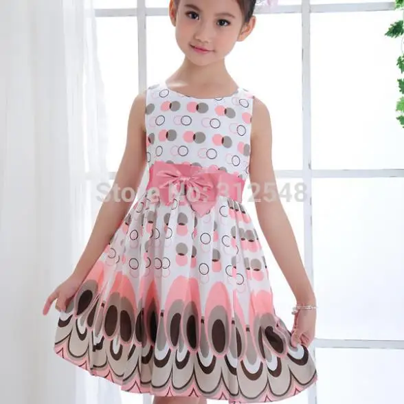 

2018 Summer Fashion Girls Kids Girl Dress Princess Bow Tutu Dress One Piece Tops Pageant Tulle shaqun Wedding dress