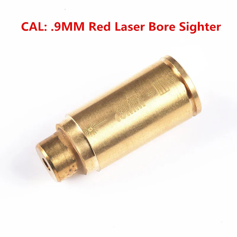 MIZUGIWA CAL 9MM Caliber Cartridge Red Dot Laser Bore Sighter