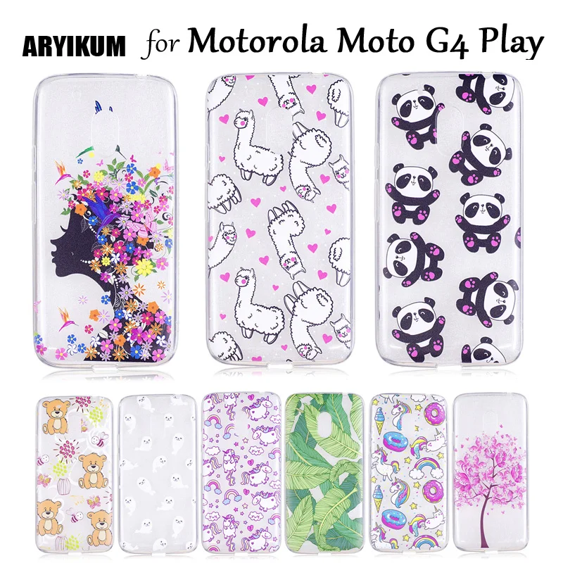 Чехол для телефона ARYIKUM мягкий силиконовый чехол Motorola Lenovo Moto G4 G 4 Play G4Play XT1602