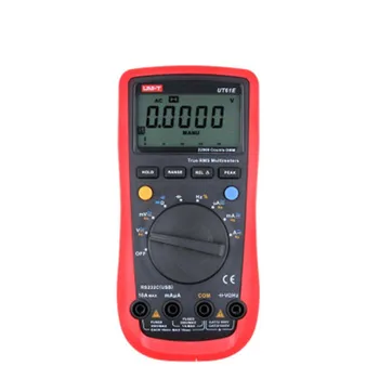 

Professional Multimeter UNI-T UT61A Digital Handheld Mulitmeter AC DC Meter Software CD & Data Hold Auto Range Multimeter
