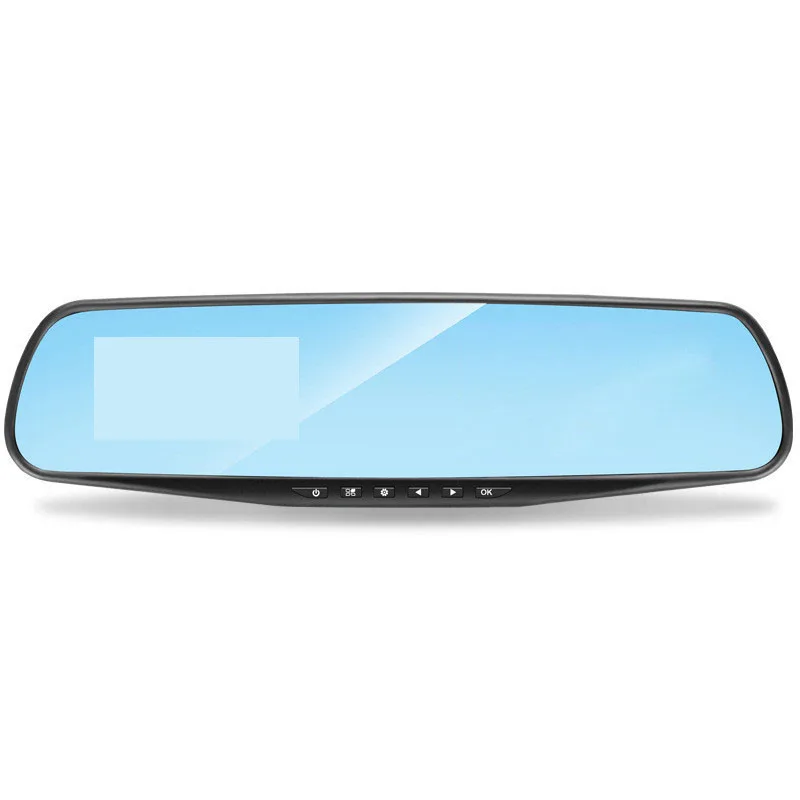 

Driving recorder 4-inch high-definition rearview mirror Blue screen 4S shop gift preferred Electronic dog rearview mirror