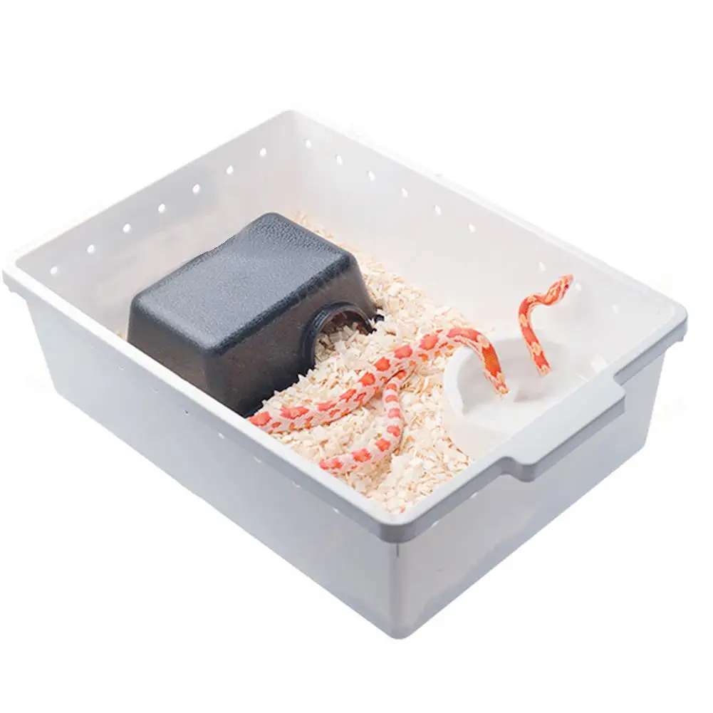 

LanLan Drawer Style Breeding Box for Snake Reptile Random Color